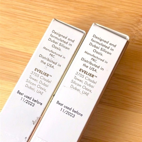 Brand New Evelier Set of 2 Lipstick Lip Gloss Pigmented Hydrating Coverage Shine - Picture 11 of 14